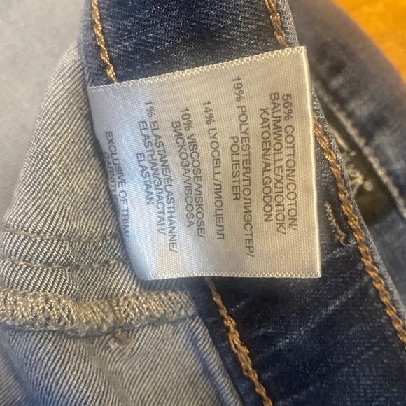 Silver pull on Jeans - Picture 4 of 6